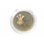 GOLD PROOF TUVALU $50 FIFTY DOLLAR COIN DATED 1981 in capsule, in box,