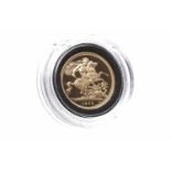 GOLD PROOF SOVEREIGN DATED 1979 in capsule,