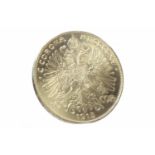 GOLD 100 CORONA COIN DATED 1915 34g