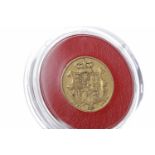 GOLD SOVEREIGN DATED 1832 in case,
