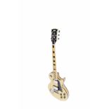 HONDO II SIX STRING ELECTRIC GUITAR Les Paul copy, in natural wood finish with chrome fittings,