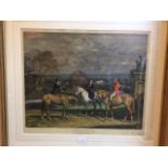 SIR ALFRED MUNNINGS (After) - HIS OLD DEMESNE photographic reproduction, signed in pencil,