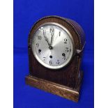 TWO MANTLE CLOCKS (2)