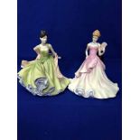 LOT OF FOUR ROYAL DOULTON FIGURES including HN5464, HN5465, HN5466,