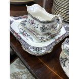 BURLEIGH WARE ORIENT PATTERN DINNER SERVICE