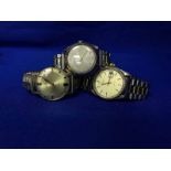 LOT OF QUARTZ WRIST WATCHES one Sekonda, one Prefect,