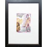 * JOHN BYRNE RSA, FIRST LOVE artist proof colour lithograph,