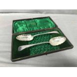 SILVER PLATED AND MOTHER OF PEARL CUTLERY SET contained in a canteen;