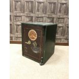 LATE VICTORIAN CAST FIRE-RESISTANT SAFE by Cyrus Price & Co.