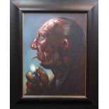 * PETER HOWSON OBE, SEEING THE LIGHT oil on canvas,