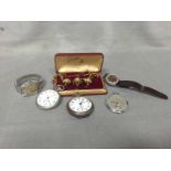 LOT OF WATCHES including pocket and wristwatches,