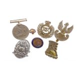 GROUP OF WWII MEDALS comprising the 1939-1945 Star, Atlantic Star, Africa Star, Italy Star,