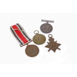 WWI MEDALS AWARDED TO 46020 PTE J.W.