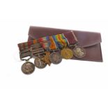 GROUP OF WWI MEDALS AWARDED TO 4487 B.