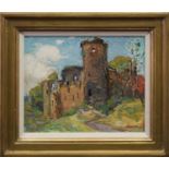 * THOMAS BONAR LYON (SCOTTISH 1873 - 1955), BOTHWELL CASTLE oil on panel,