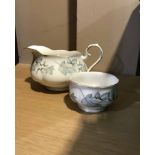 ROYAL ALBERT SILVER MAPLE TEA SET