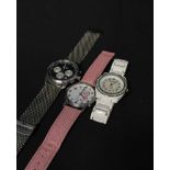 LOT OF COSTUME WRISTWATCHES