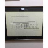 LOT OF DRAWINGS BY CHARLES RENNIE MACKINTOSH (4) 'North Elevation', 'East & West Elevations',