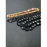 COLLECTION OF BEAD NECKLACES