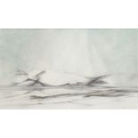 * GREGOR MCFARLANE SMITH, LANDSCAPE pencil on paper, signed 19cm x 30cm Mounted,