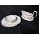 WEDGWOOD 'AMHERST' PATTERN DINNER SERVICE