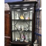 CORNER CABINET ON STAND