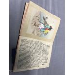 MID 20TH CENTURY CHINESE PANG TAO EIGHT FAIRIES FESTIVAL with painted illustrations