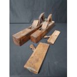 LOT OF WOODEN PLANES (4)