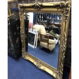 REPRODUCTION LARGE GILT FRAMED WALL MIRROR