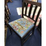 REPRODUCTION MAHOGANY DINING TABLE along with eight chairs