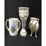 LOT OF GOSS WARE CERAMICS