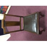 SIX MAHOGANY DINING CHAIRS