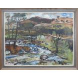 * ROBERT HARDIE CONDIE RSW (SCOTTISH 1898 - 1981), LANDSCAPE oil on canvas,