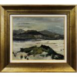 * SIR WILLIAM GILLIES CBE RA RSA PPRSW LLB (SCOTTISH 1898 - 1973), COASTLINE oil on canvas,