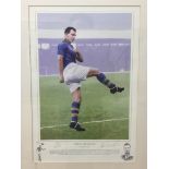 JOHN CHARLES LIMITED EDITION SIGNED PRIN