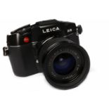 LEICA R8 black finish, serial number 2435348,