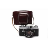 1965 LEICAFLEX SLR chrome finish,