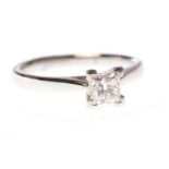 GIA CERTIFICATED DIAMOND SOLITAIRE RING