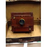 VICTORIAN HALF-PLATE CAMERA BY G. HARE