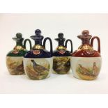 RUTHERFORD'S GAME BIRDS CERAMIC FLAGON A