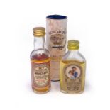 LOT OF 3 MINIATURES WHISKIES