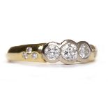 DIAMOND THREE STONE RING