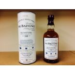 BALVENIE SIGNATURE AGED 12 YEARS BATCH #4 Active. Dufftown, Banffshire.