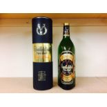 GLENFIDDICH PURE MALT OVER 8 YEARS Active. Dufftown, Banffshire. One Quart, 94.