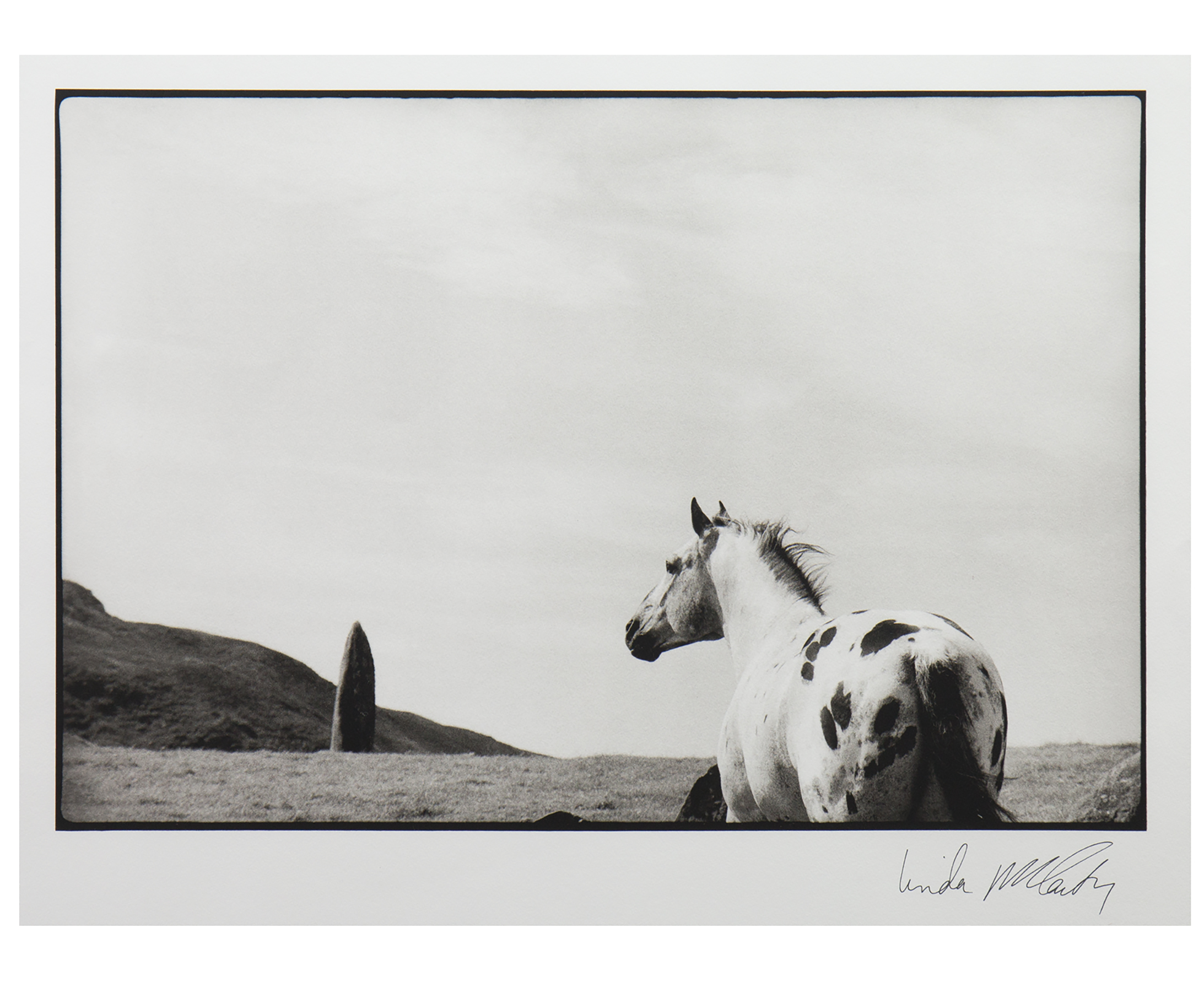 * LINDA MCCARTNEY (1941 - 1998), THE STALLION AND THE STANDING STONE giclee print,