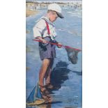 * SHEREE VALENTINE DAINES, TREASURE HUNT hand embellished giclee print,