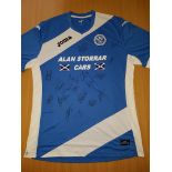 SIGNED ST JOHNSTONE STRIP (HOME 2016/17)