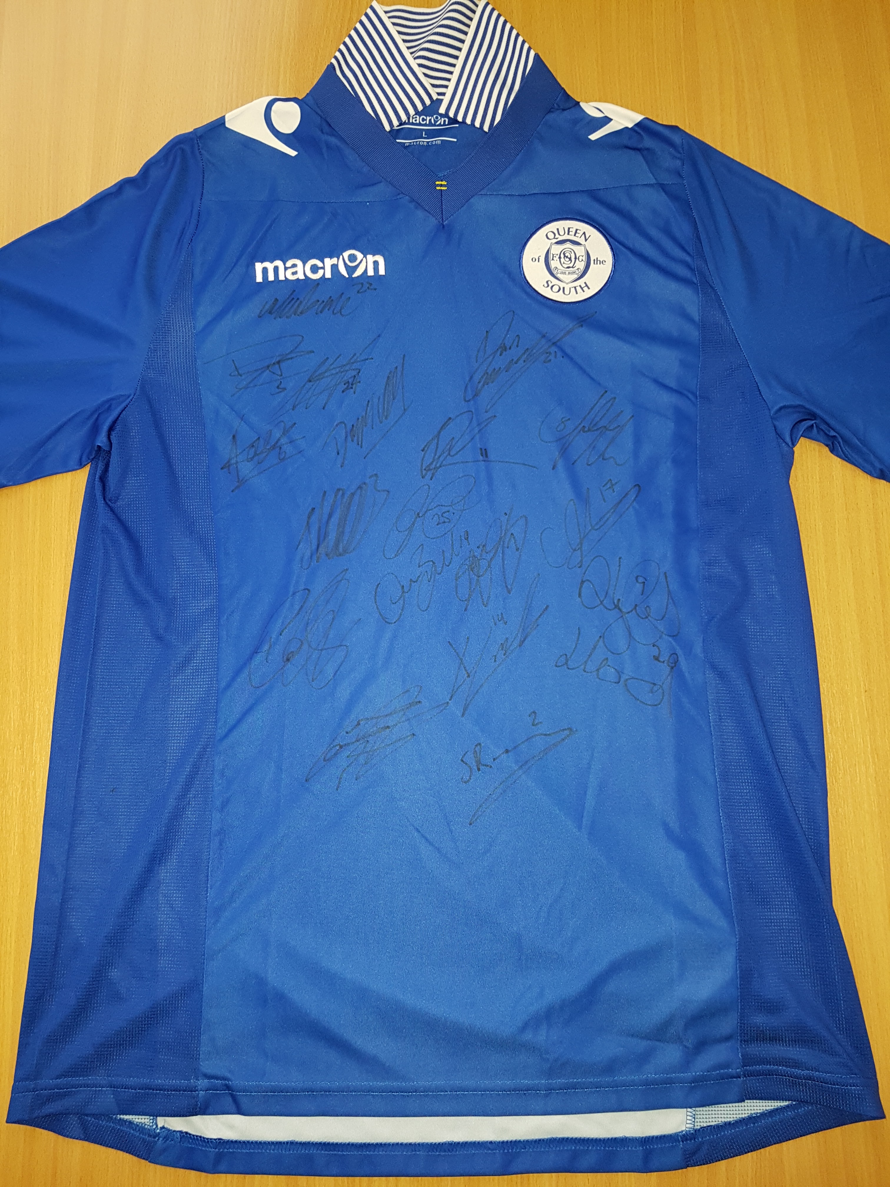 SIGNED QUEEN OF THE SOUTH STRIP (HOME 2016/17)