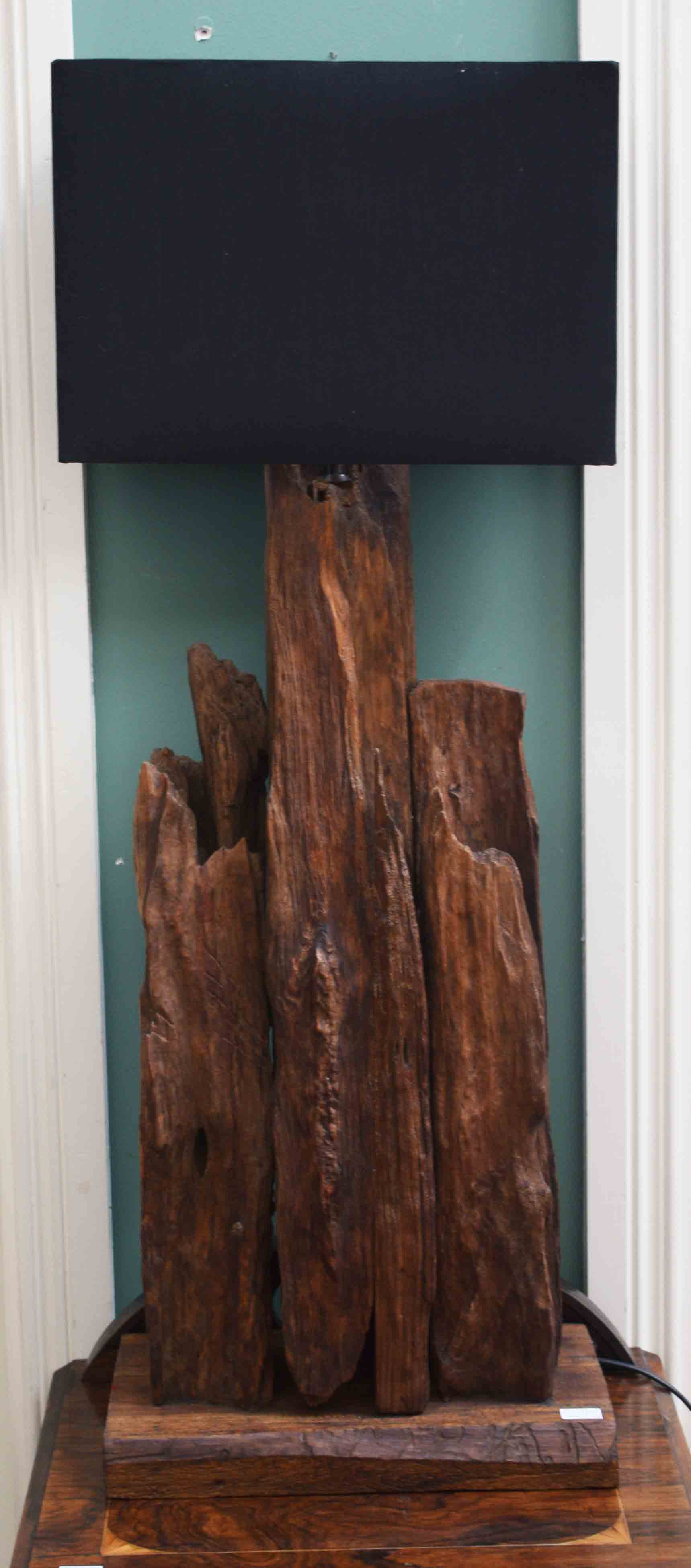 A NATURALLY FORMED BOG-WOOD PIECE