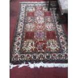 A MODERN PERSIAN STYLE RUG,